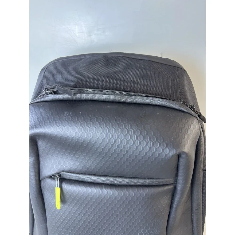 VESSEL Signature Backpack Bag Synthetic Leather Black TENNIS Laptop READ